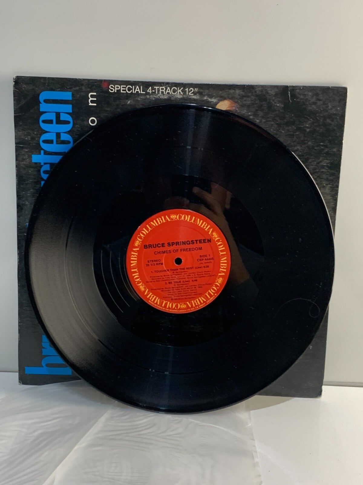 Bruce Springsteen – Chimes Of Freedom 1988 VG VINYL Columbia 4C 44445