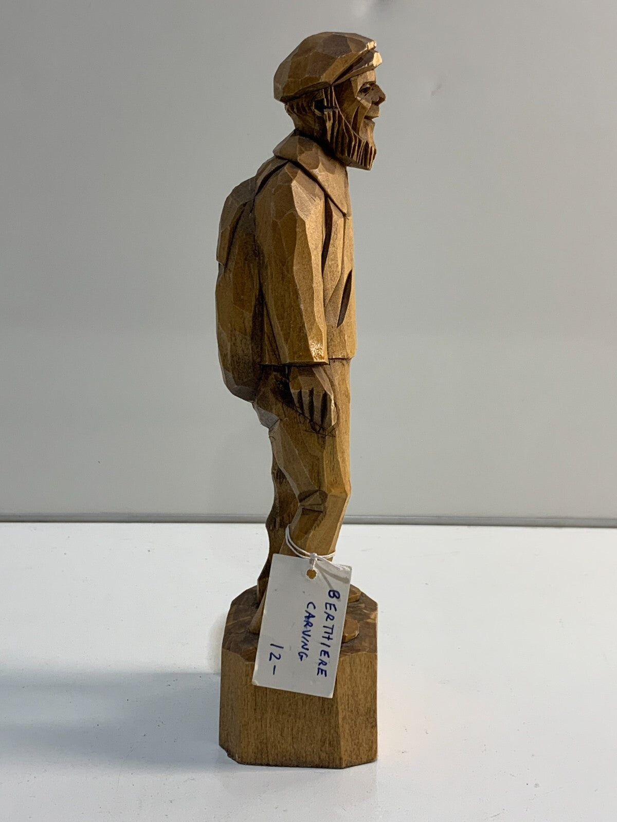 Berthier Beauregard Wood Folk Art Carving