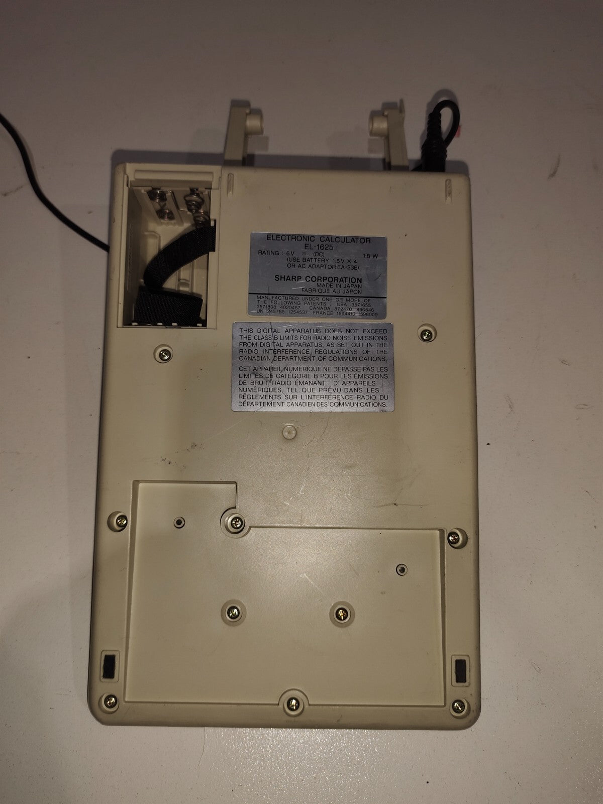 Sharp EL-1625 Desktop Electronic Printing Calculator