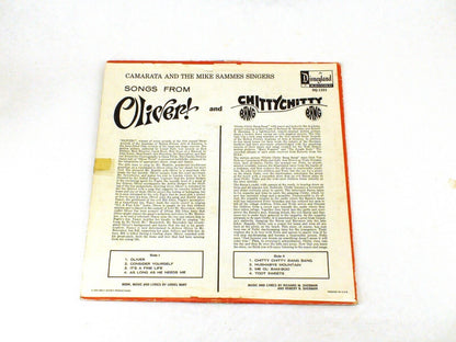 Musical Adventures: Disneyland Records Vinyl - Songs from Oliver! & Chitty Chitty Bang Bang (1969)