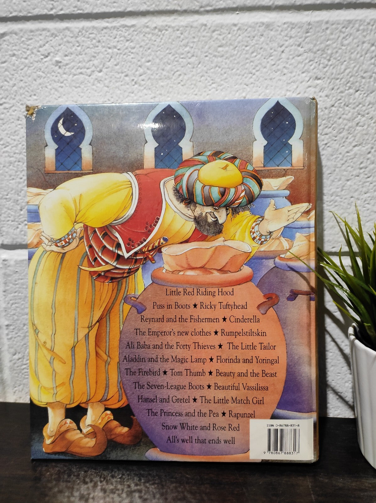 A Treasury Of Fairy Tales Hardcover Book, Illustrated Annie-Claude Martin