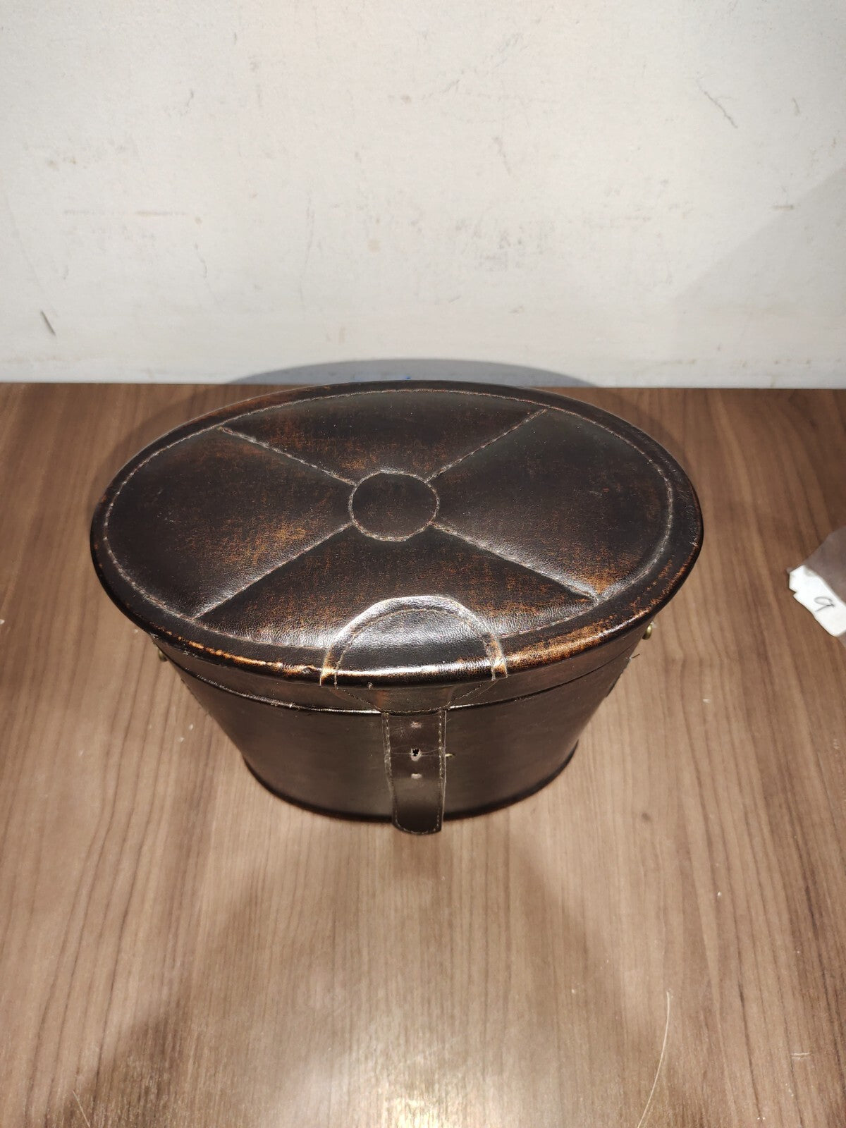 Vintage Wooden and Leather case for Binoculars
