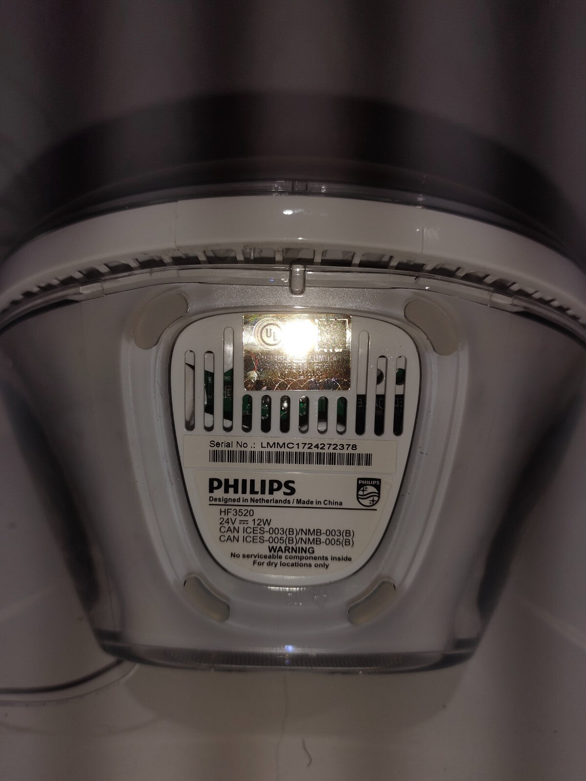 Philips HF3520/60 SmartSleep Colored Sunrise and Sunset Wake-up Light