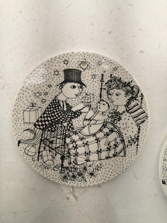 Vintage Bjorn Wiindlad ceramic tile/wall decor