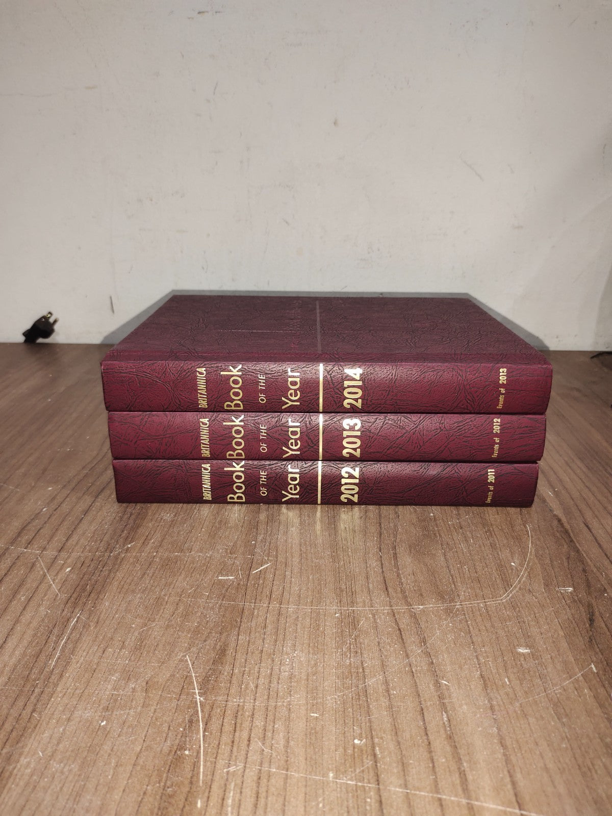 Encyclopedia Britannica Book Year - Set of 3 (2012-2013-2014)