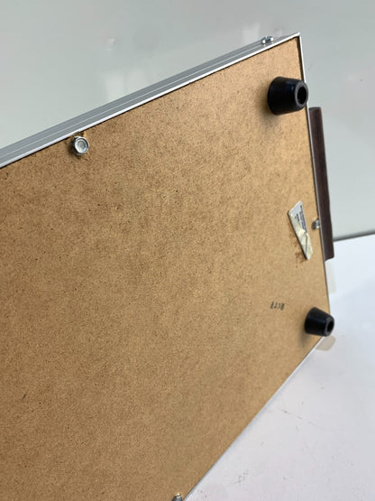 1973 Mid Century Electric Food Warmer Tray With Farm Design Teak Handles