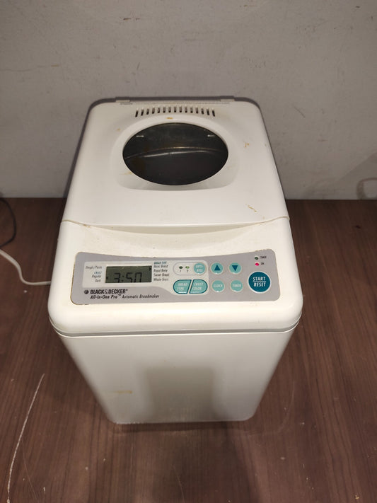 Vintage Black And Decker Bread Maker - B1650