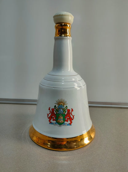 Vintage 1986 Royal Prince Andrew Wedding Bell Whiskey Decanter