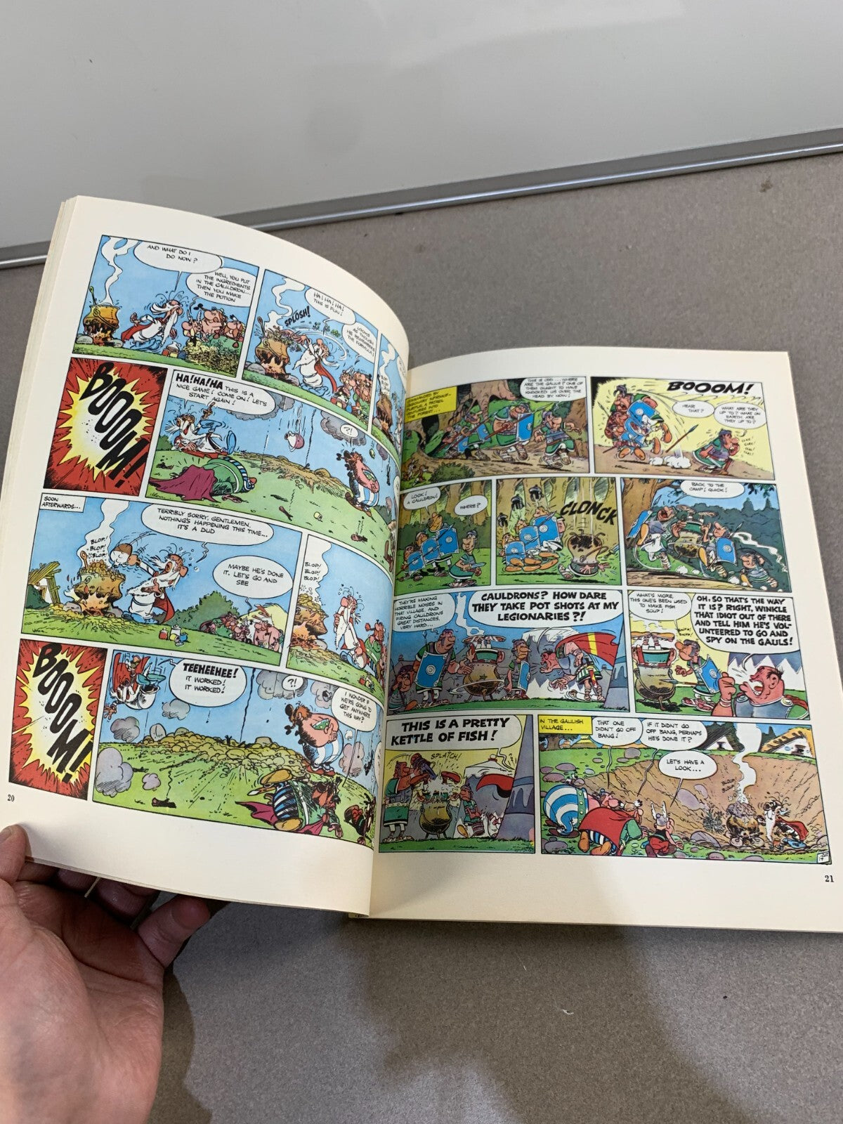 Asterix and the Big Fight by René Goscinny and M. Uderzo (Trade Paperback)