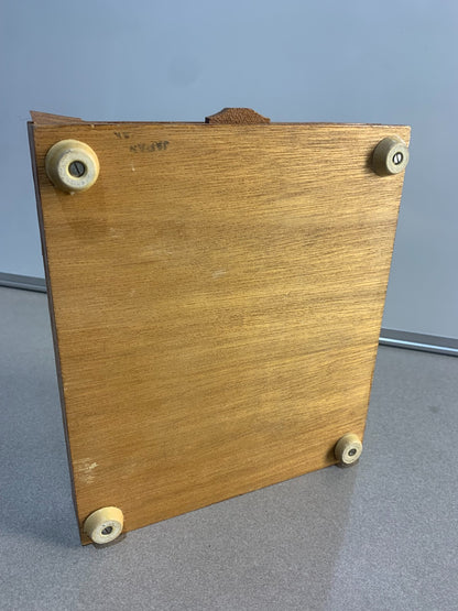 Vintage Tile Cutting Board Compact Bar Cart Drink Prep Trivet