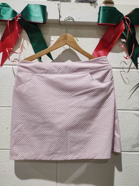 Adidas Golf Skort size 6 S Shorts Under Skirt Activewear Purple 17"