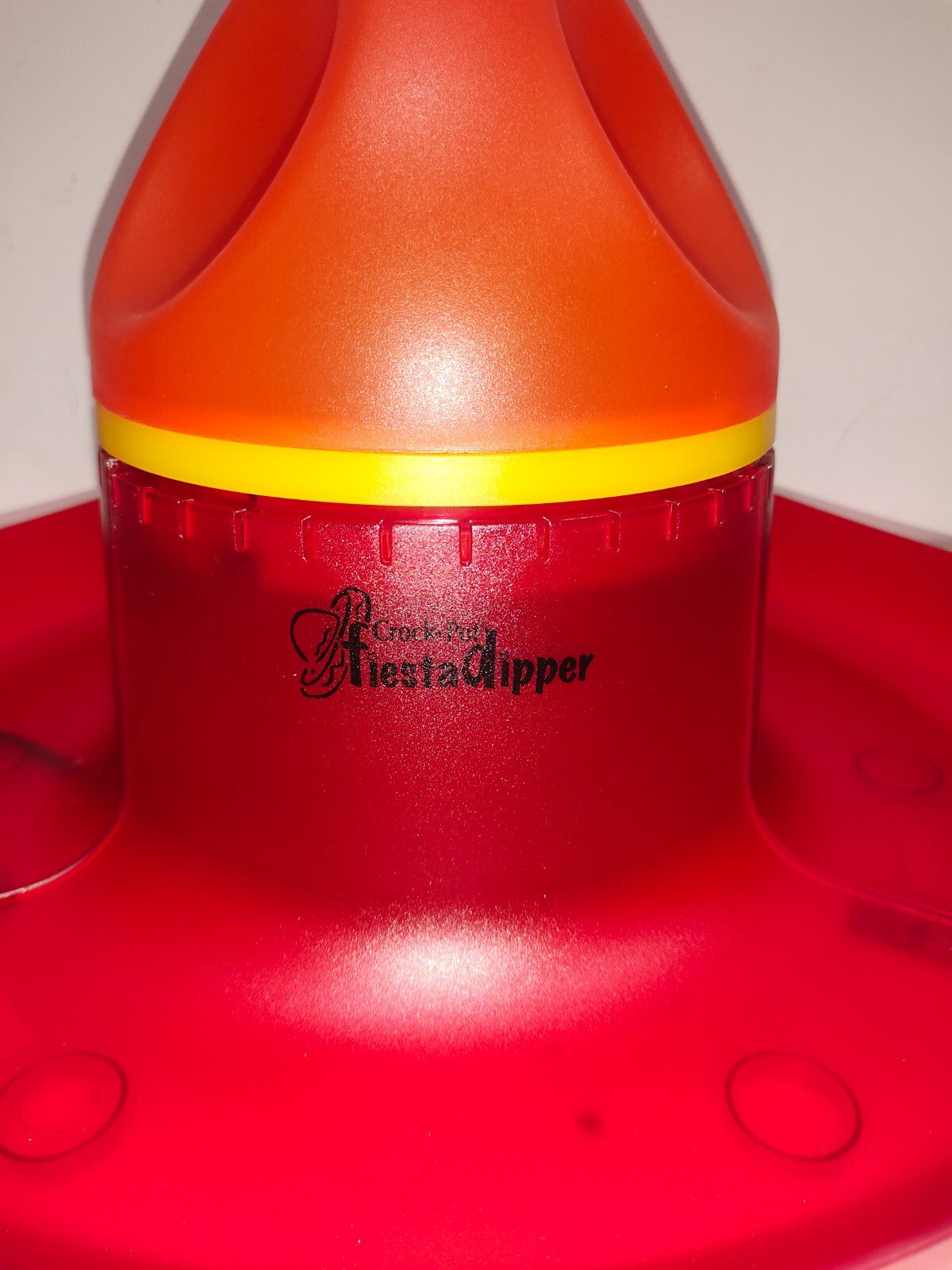 Rival Crock Pot Fiesta Dipper NF100 2006 Warmer sombrero party tray Salsa Chips