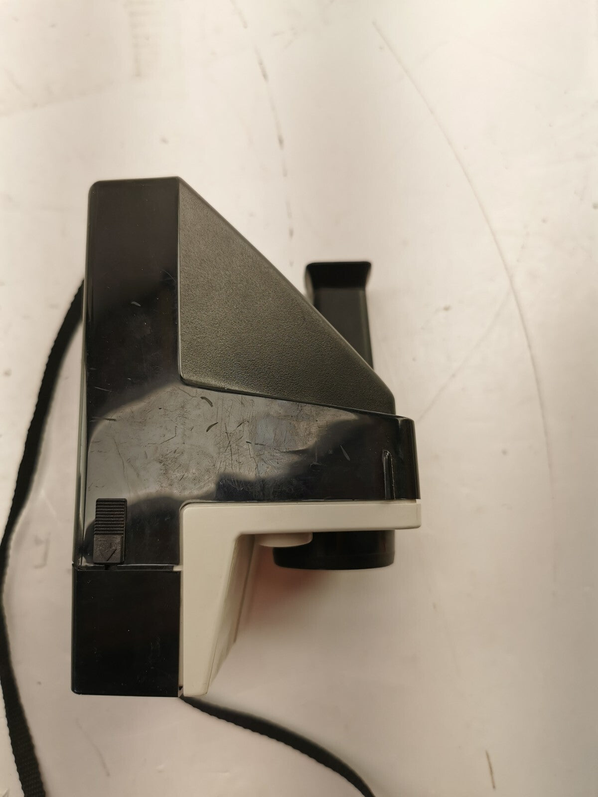 Vintage Original Polaroid SX-70 OneStep White Rainbow Stripe Land Camera