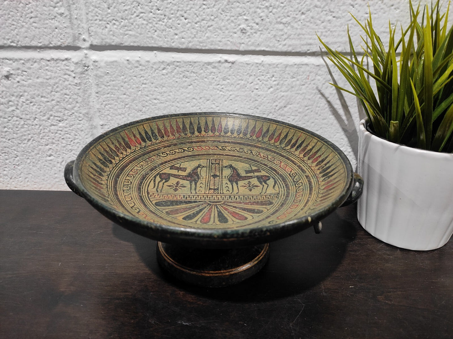 Greek Pottery Hand made replica Kylix 800BC