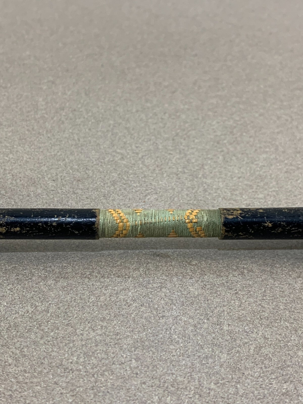 Vintage bamboo pipe Engraved.