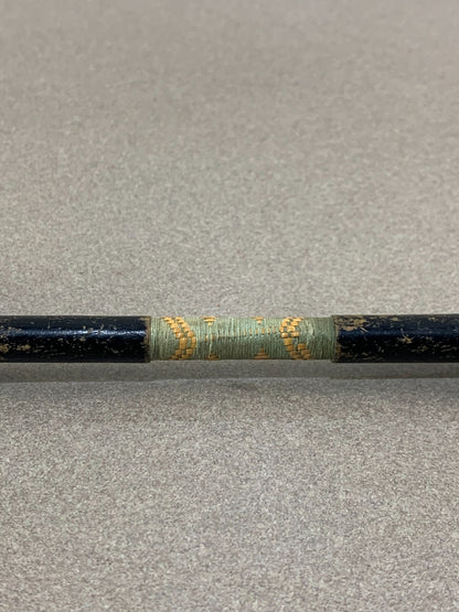 Vintage bamboo pipe Engraved.