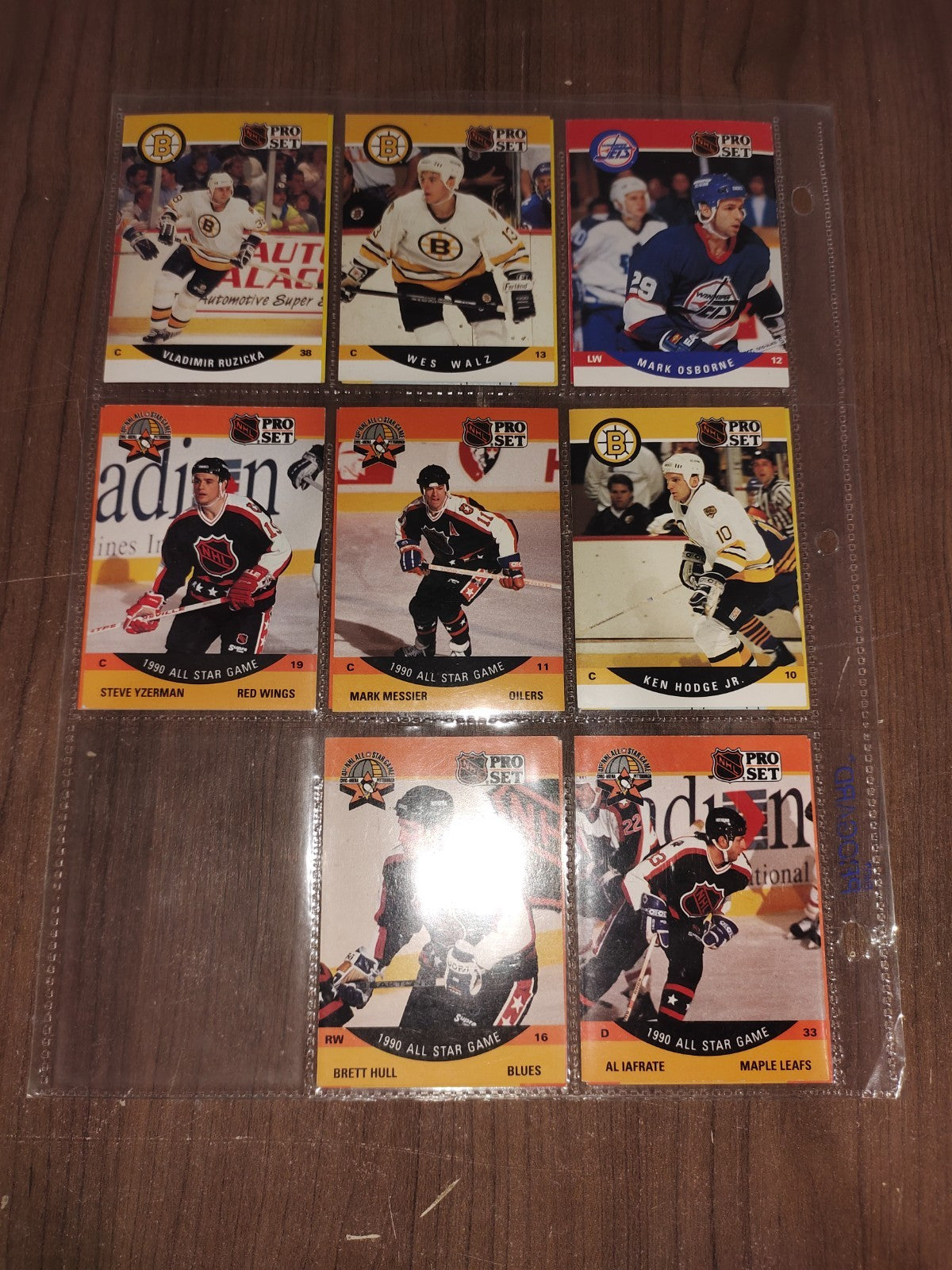 Rare Collectible NHL - Assorted Cards (Set - 6-66) PRO-SET - Set of 16 Cards