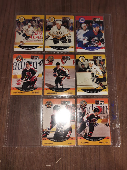 Rare Collectible NHL - Assorted Cards (Set - 6-66) PRO-SET - Set of 16 Cards