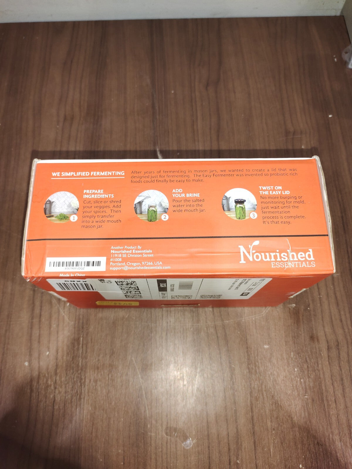 The Easy Fermenter Starter Kit Set w/Recipes Nourished Essentials