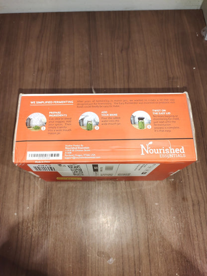 The Easy Fermenter Starter Kit Set w/Recipes Nourished Essentials