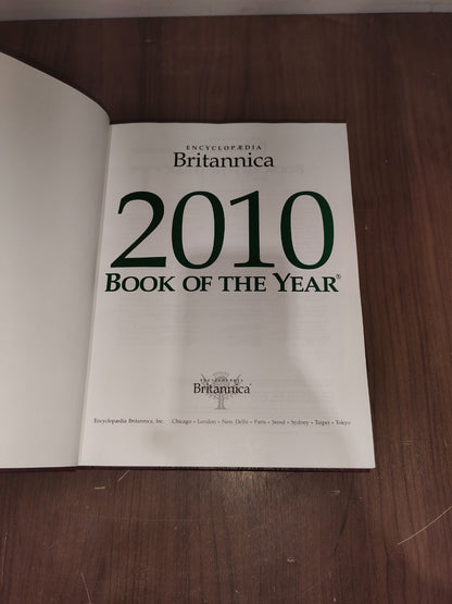 Encyclopedia Britannica Book Year - Set of 3 (2009-2010-2011)