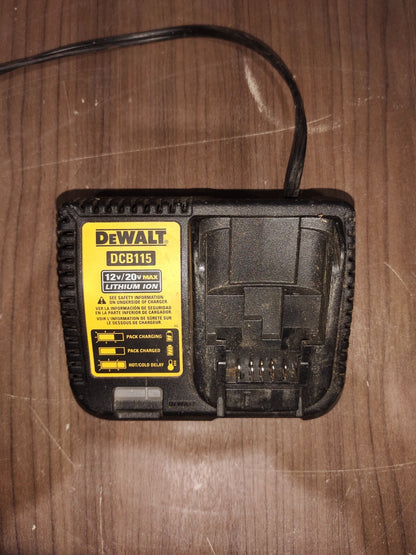 Dewalt DCB115 12-20V MAX Lithium Ion Fast Battery Charger