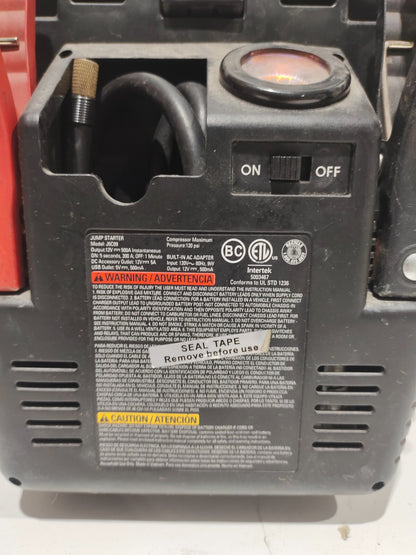 Jump Starter Air Compressor Power Bank Emergency Portable Car Battery Booster