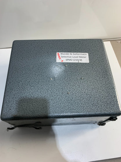 Wandel & Goltermann SPM-2 / SPM2 Selective Level Meter