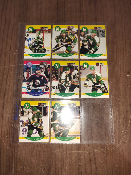 Rare Collectible NHL - Assorted Cards (Set - 1-11) PRO-SET - Set of 16 Cards