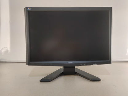 GOOD CONDITION Acer X193W 20inch LCD Widescreen Monitor VGA Only HD Black