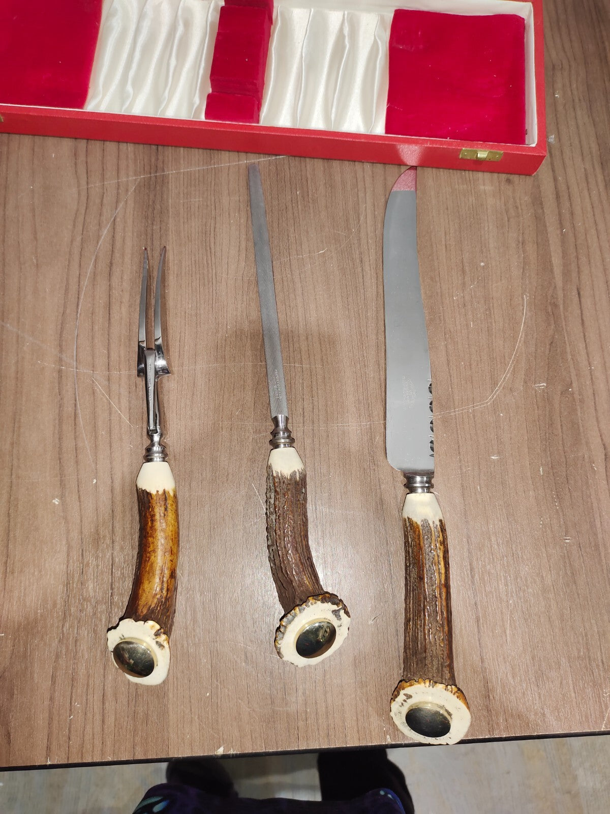 Cooper Brothers and Sons 3 piece Carving Set