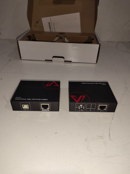 Lot of 2x AV Access U2EX50 USB 2.0 Extender Transmitter Receiver Sets 6126854
