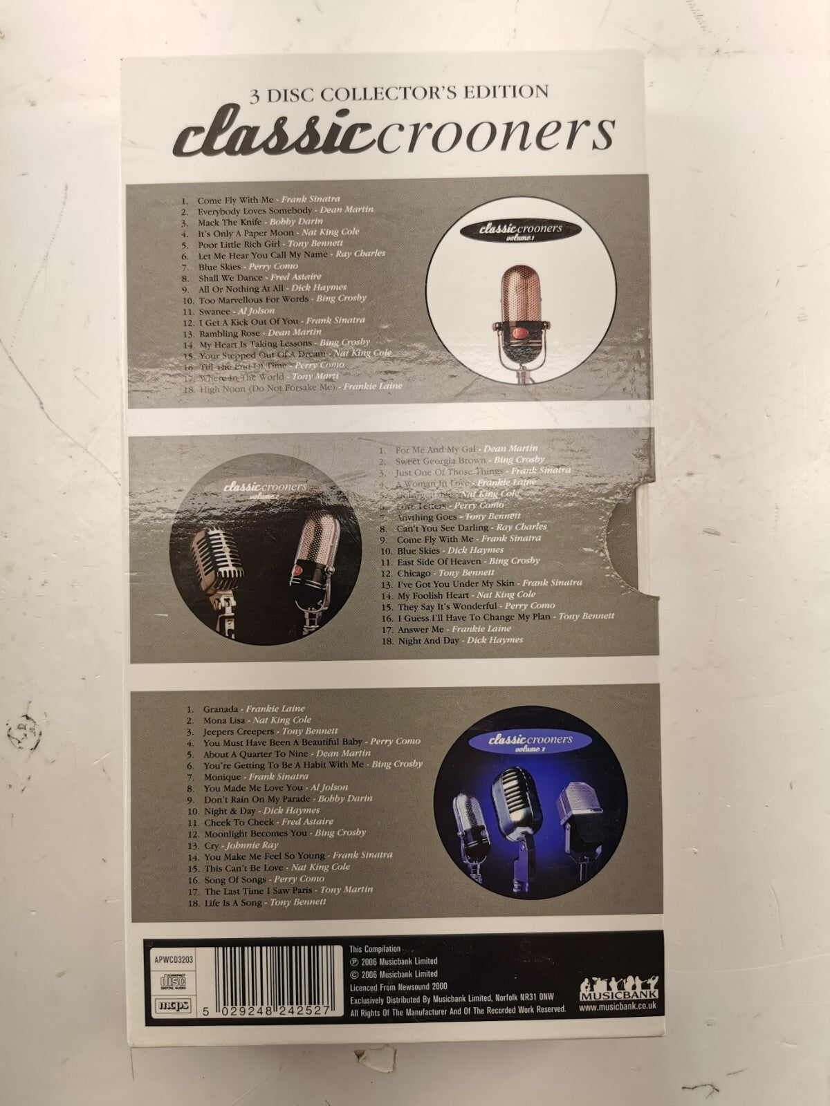 3 disc collector's edition classic crooners