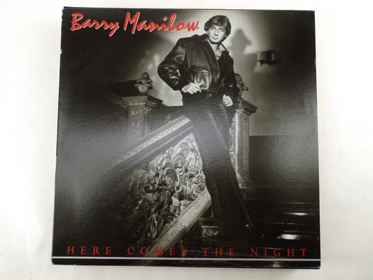 Collectible Classic Barry Manilow Vinyl 'Here Comes the Night' Good Condition