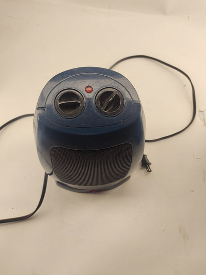 Portable Plastic Electric Space Heater Fan Adjustable Thermostat