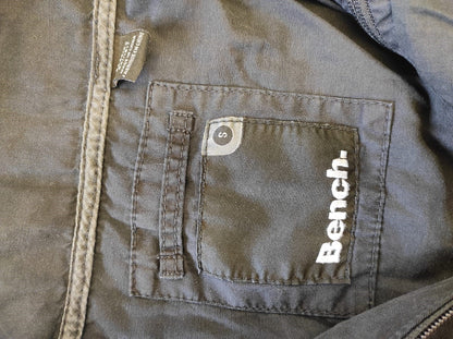 Bench Jacket S Black Fleece Lined Long Sleeve