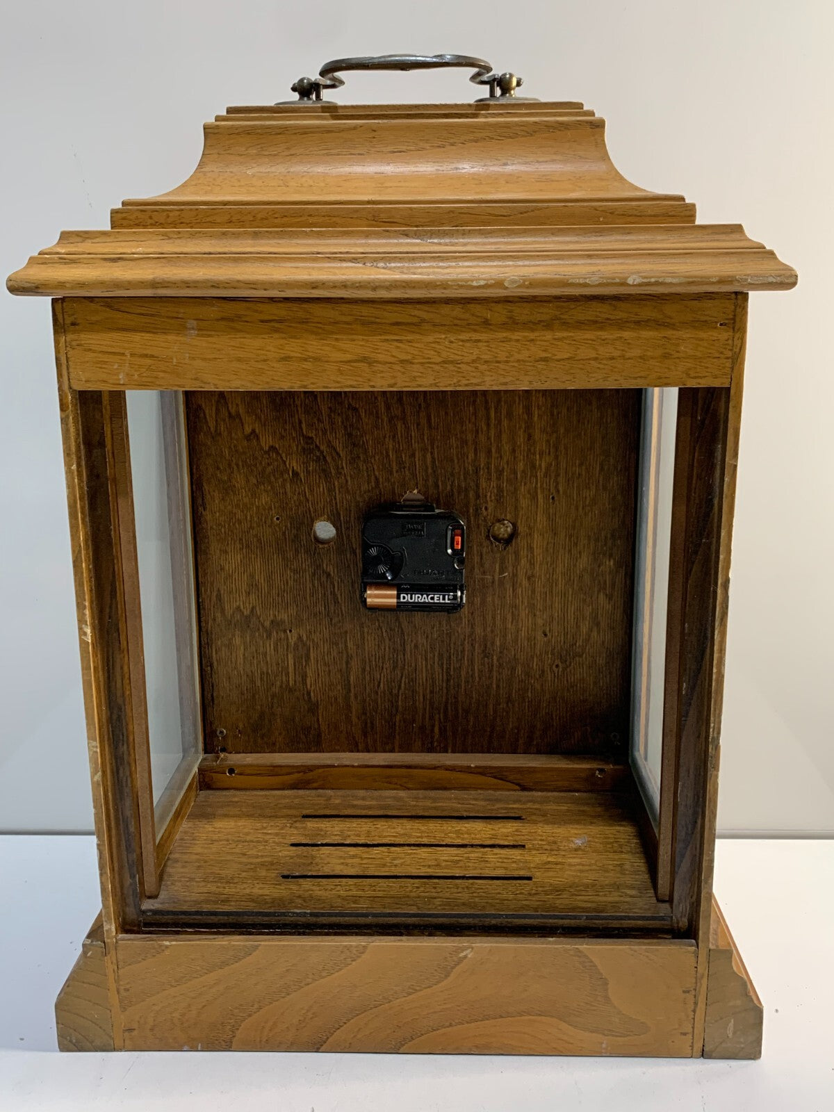 Westminster Oak Wood Westminster Chime Mantel/Bracket Clock
