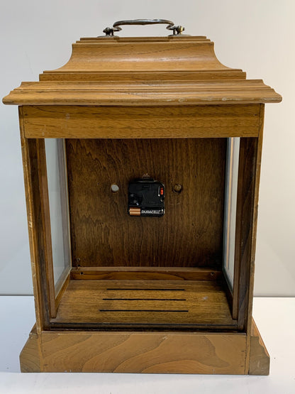Westminster Oak Wood Westminster Chime Mantel/Bracket Clock