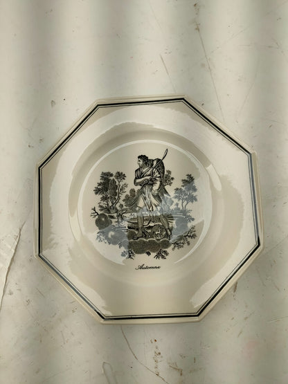 Villeroy & Boch Mettlach Printemps Season plate