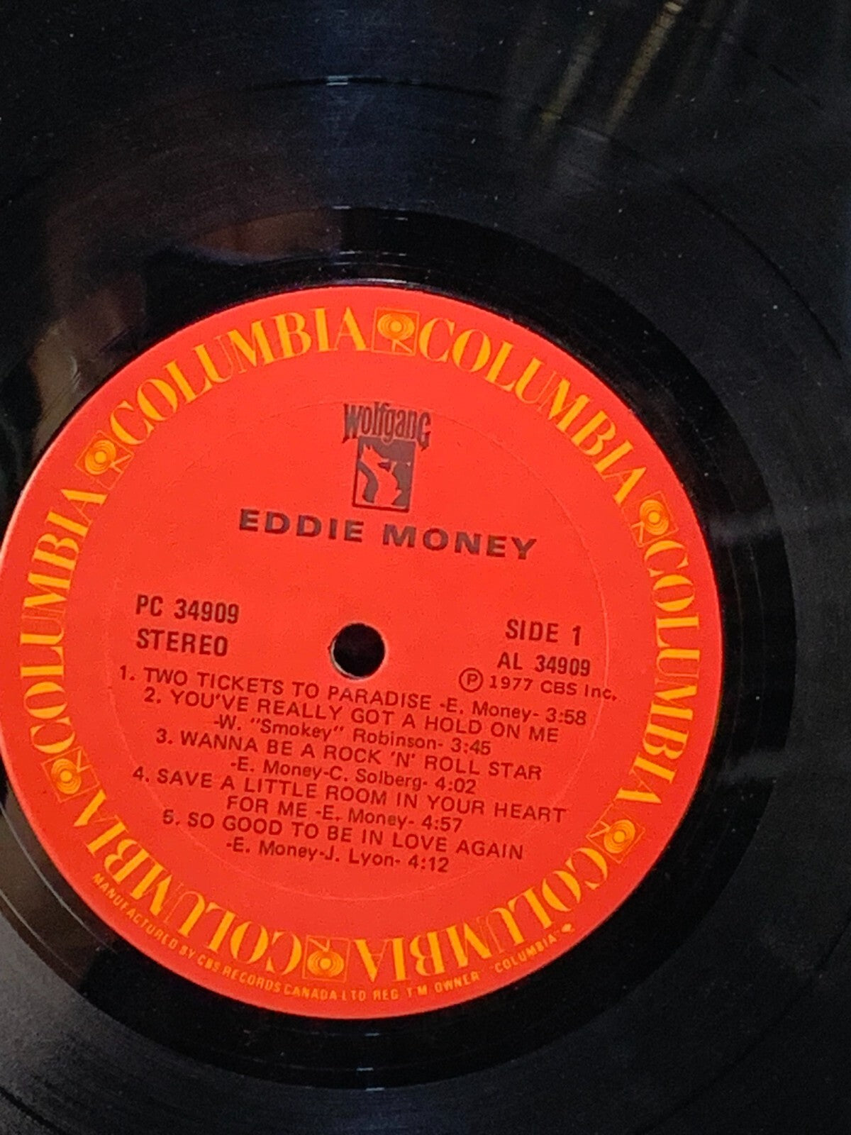 Eddie Money - Eddie Money (Vinyl Record LP)