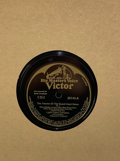 Vintage RCA Victor Concert Series The Yeoman of the Guard-Gilbert &Sullivan