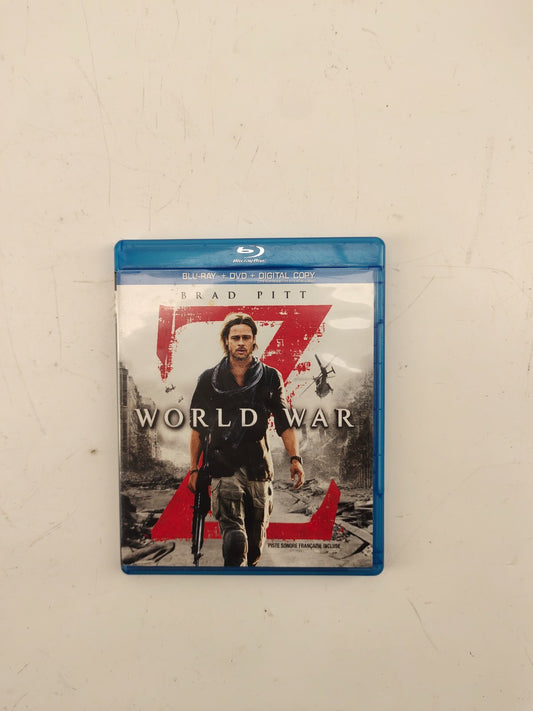 World War Z Bluray Disc - DVD