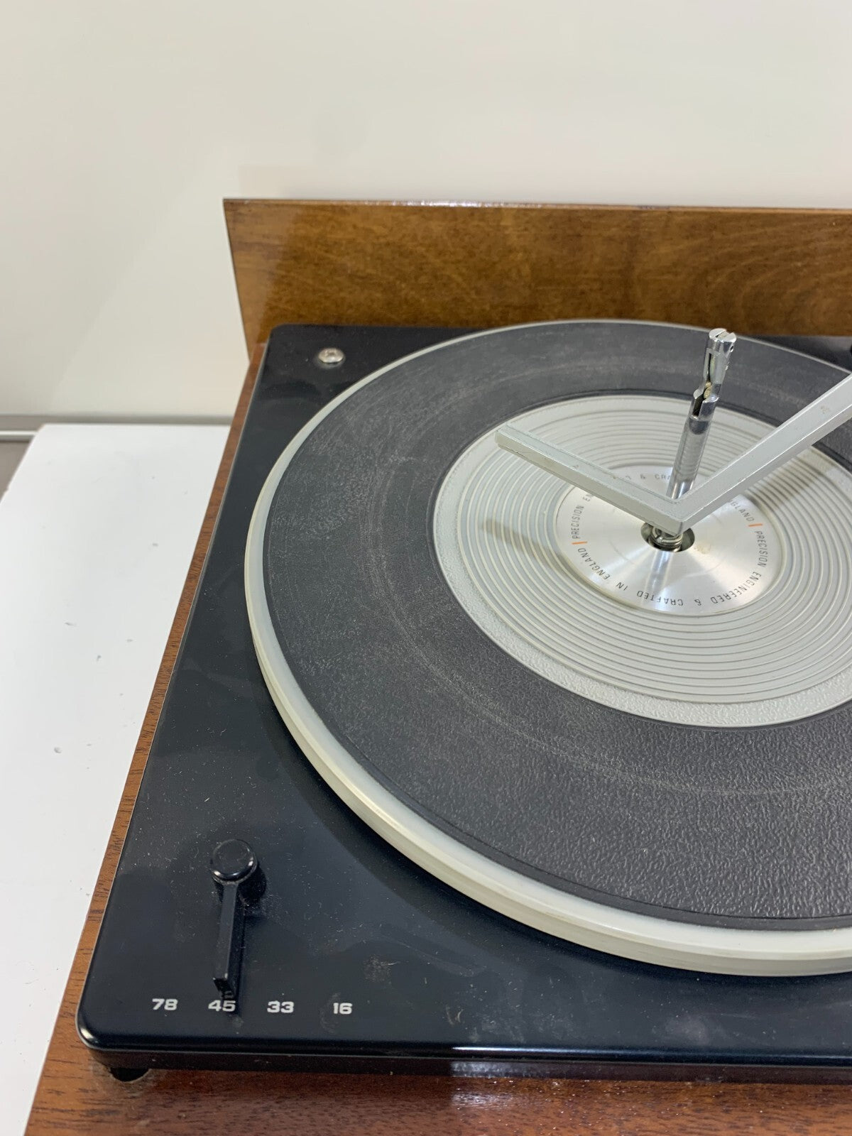 Glenburn Turntable Record Player For parts