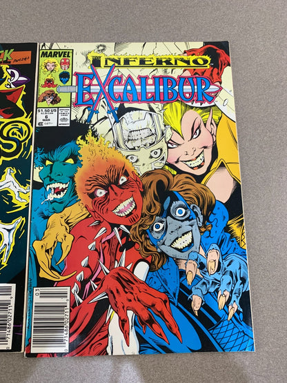 Excalibur #7 & #33 Marvel Comics