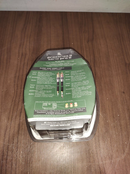 Component Video Cable AR Acoustic Research HT160C 3' ProSeries II Factory Sealed