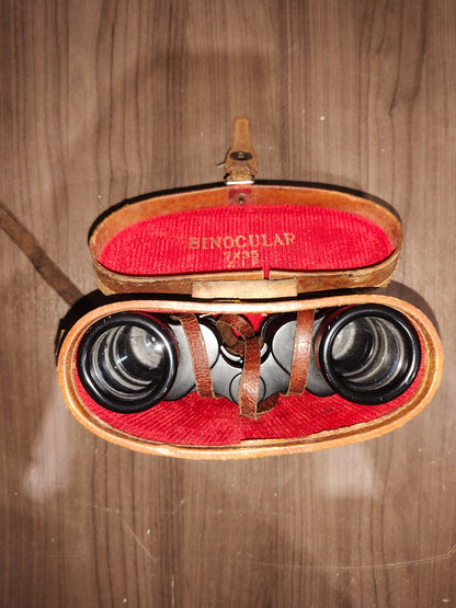 Vintage Royal Crown Coated Lens Binoculars 7 x 35 - Field - 6.5