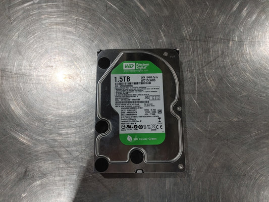GOOD CONDITION Western Digital Caviar Green 1.5TB 3.5inch Hard Drive Working