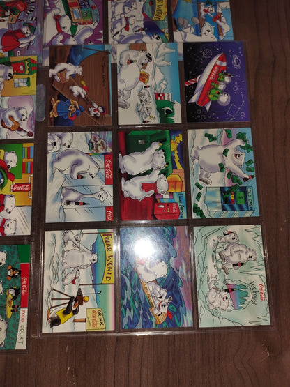 Vintage Collectible Coca-Cola Cards - South Pole Vacation Collectio- #1-50 Cards