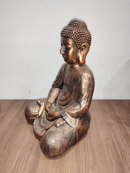 Garden And Home Decor Buddha Statue Showpiece - Wooden