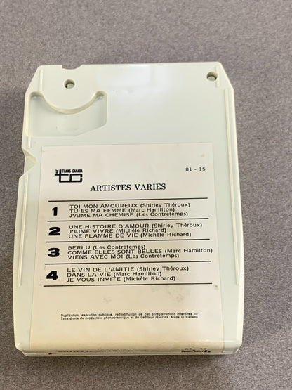 4 Artistes - 12 Succes, 8-Track Cartridge